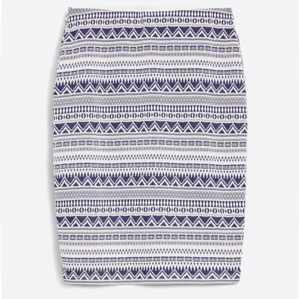 Adele Printed Pencil Skirt